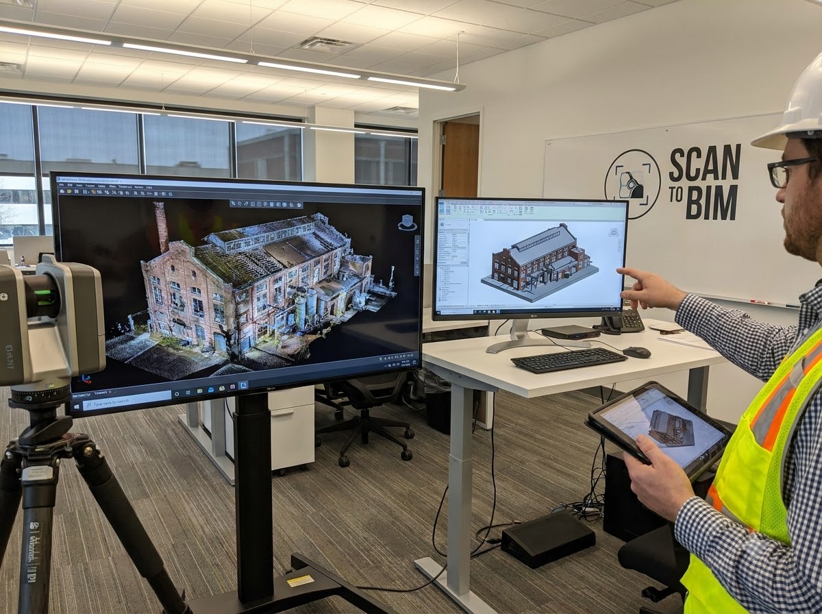 Scan to BIM Point Cloud